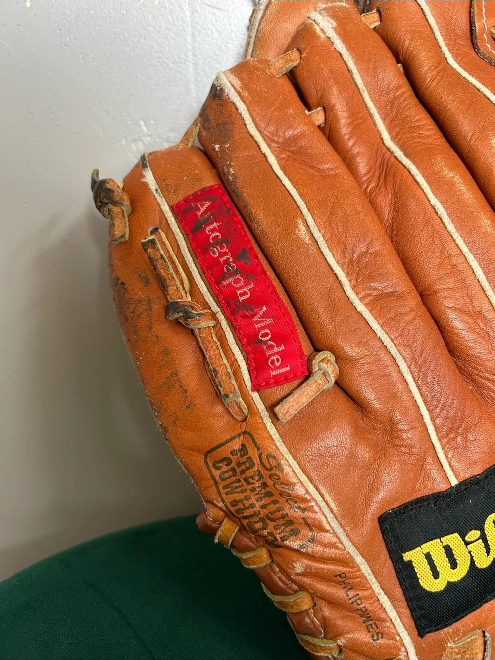 VTG Kirby Puckett Wilson Autograph Model A2151  R Throw 10” Baseball Glove Youth